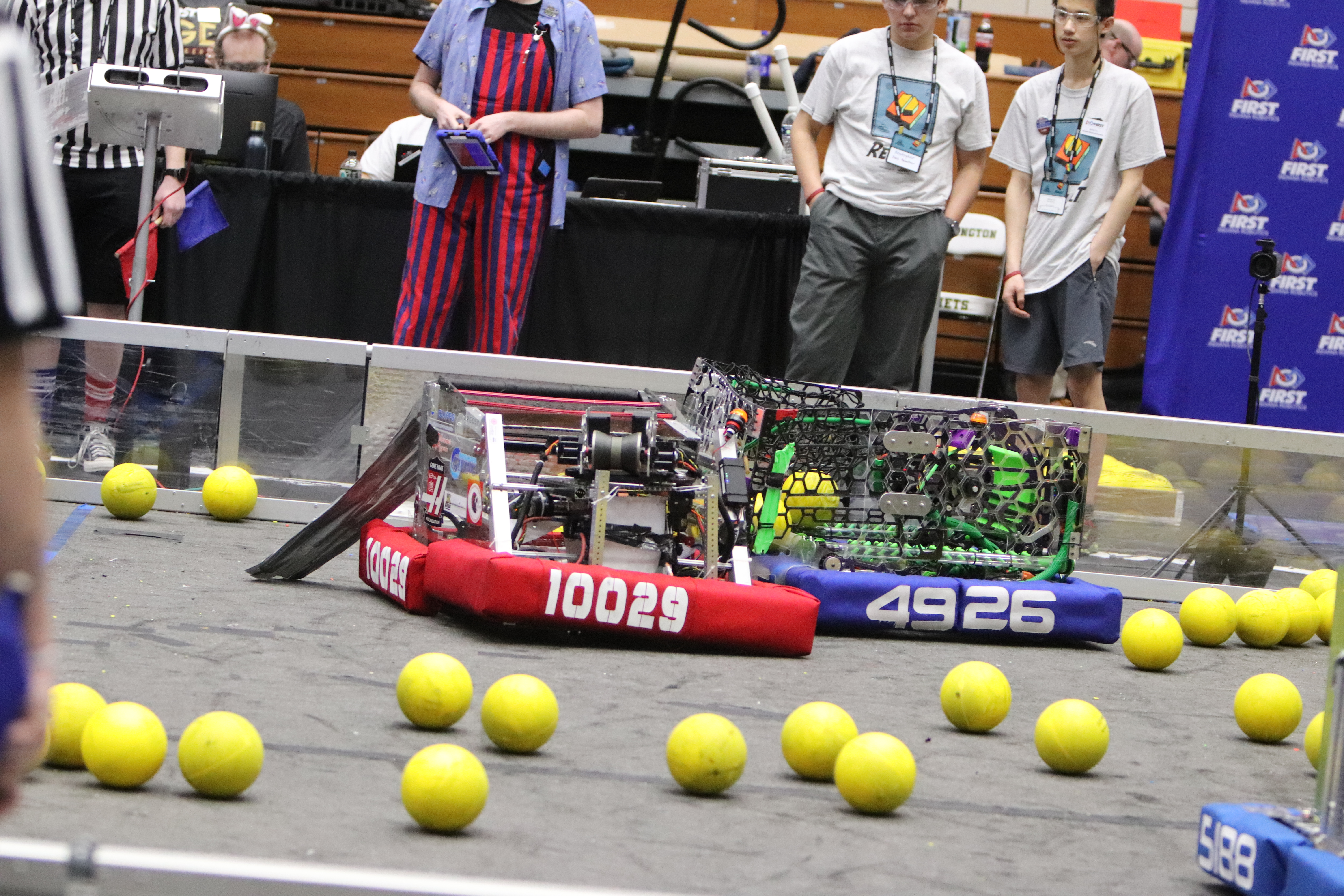 bot on field