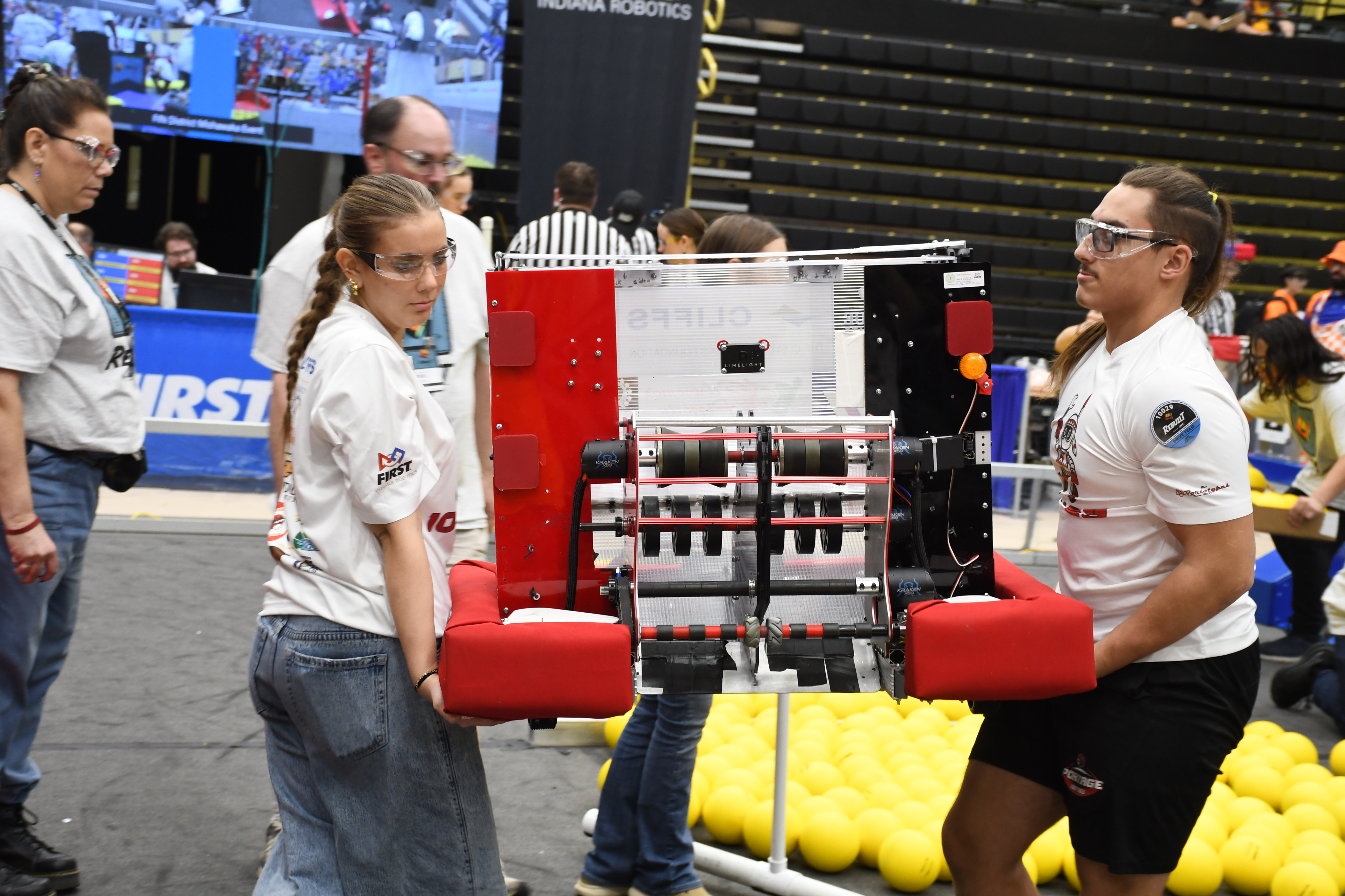 fiona, ozzy, and the robot